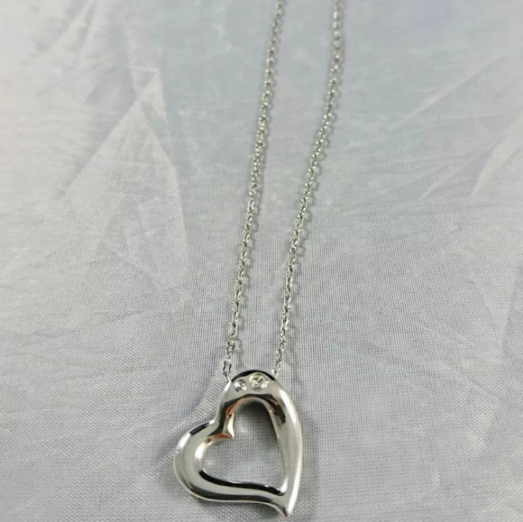 Swarovski Open Heart Necklace - Picture 3 of 6